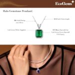 1747163344 18k white gold plated silver necklace with lab grown blue sapphireamethystemeraldrubyzultanite adjustable chain 16 18 necklaces for women gift for her jewelry for women comes with gift box.jpg