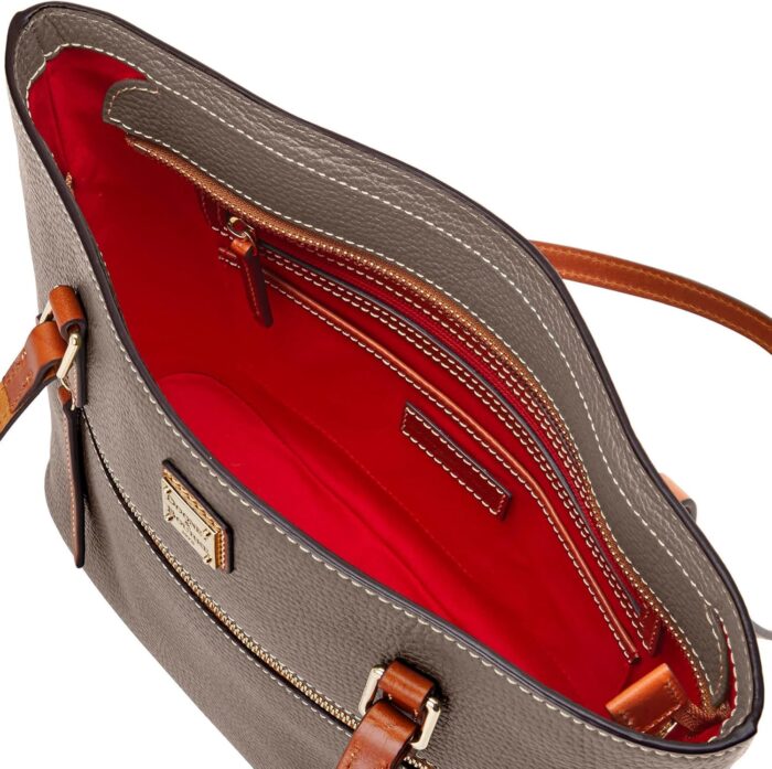 1747164194 dooney bourke tote bags for women large pebble grain leather shopper tote bag with zipper.jpg