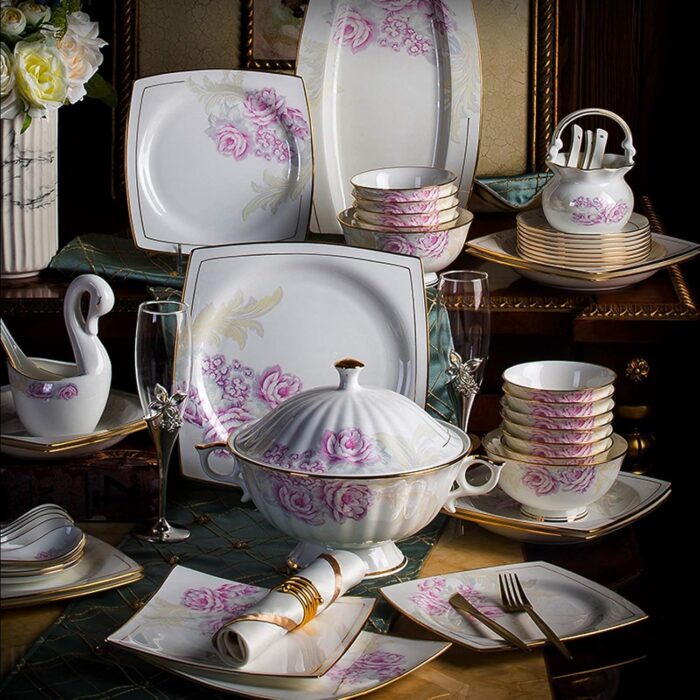 1747173147 temkin high end dinner setceramics dinnerware set 50 pieces gift box high end bone china dinner sets with tall feet soup pot and cereal bowl porcelain dishware set for wedding banquet.jpg