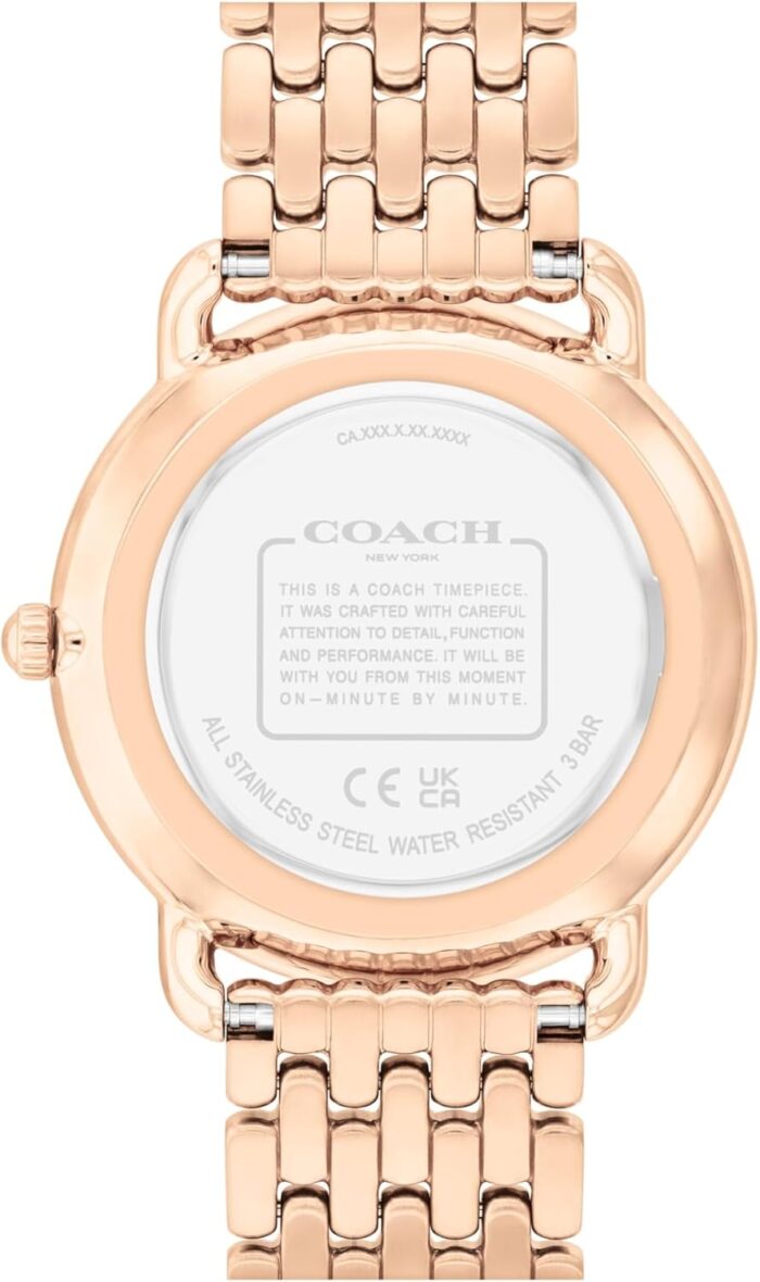 1747175596 coach elliot womens 2h quartz watch 36mm stainless steel bracelet colorful floral design premium fashion gift for her.jpg
