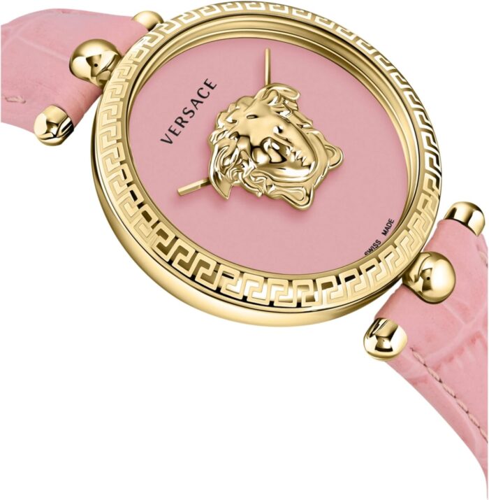1747179291 versace palazzo empire collection luxury womens watch timepieces with a pink strap and dial featuring a gold case.jpg