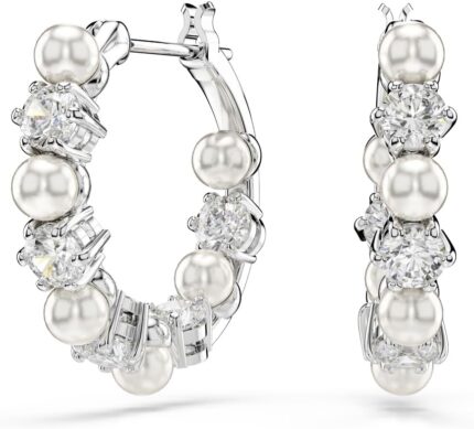 1747179811 swarovski matrix drop earrings crystal pearl round cut clear rhodium finish.jpg
