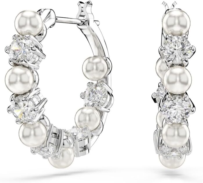 1747179811 swarovski matrix drop earrings crystal pearl round cut clear rhodium finish.jpg
