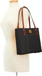 1747180307 dooney bourke womens small lexington tote in pebble grain leather handbag with long leather shoulder straps.jpg