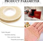 1747181072 mrenite solid 18k gold 1mm1.1mm1.3mm3mm round rolo cable chain necklace gold silver chain necklaces lobster clasp for women 14 16 18 20 22 24 26 28 30.jpg