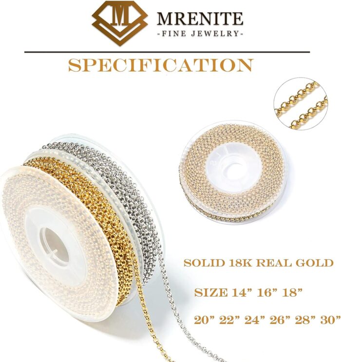 1747181073 mrenite solid 18k gold 1mm1.1mm1.3mm3mm round rolo cable chain necklace gold silver chain necklaces lobster clasp for women 14 16 18 20 22 24 26 28 30.jpg