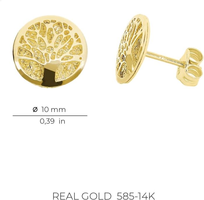 1747190796 lucchetta 14 karat yellow gold tree of life studs 14k solid gold earrings for women diameter 0.39in.jpg