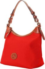 1747191272 dooney bourke womens large erica shoulder bag in nylon with adjustable and detachable shoulder strap.jpg