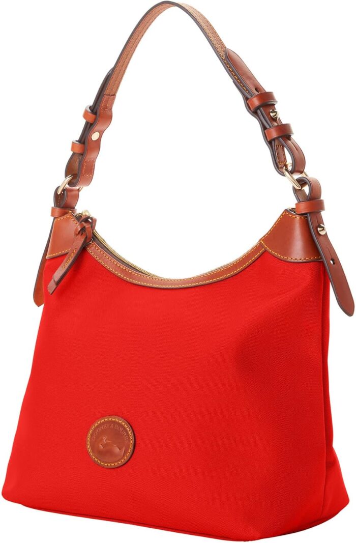 1747191272 dooney bourke womens large erica shoulder bag in nylon with adjustable and detachable shoulder strap.jpg