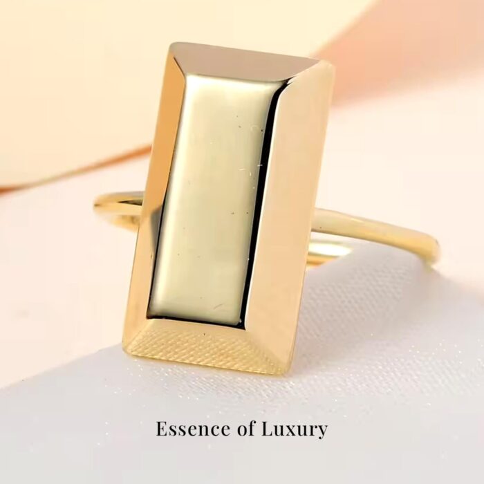1747194456 shop lc luxuro 10k yellow gold bar ring solid gold rings for women wedding gold jewelry birthday mothers day gifts for women 1.75 grams.jpg
