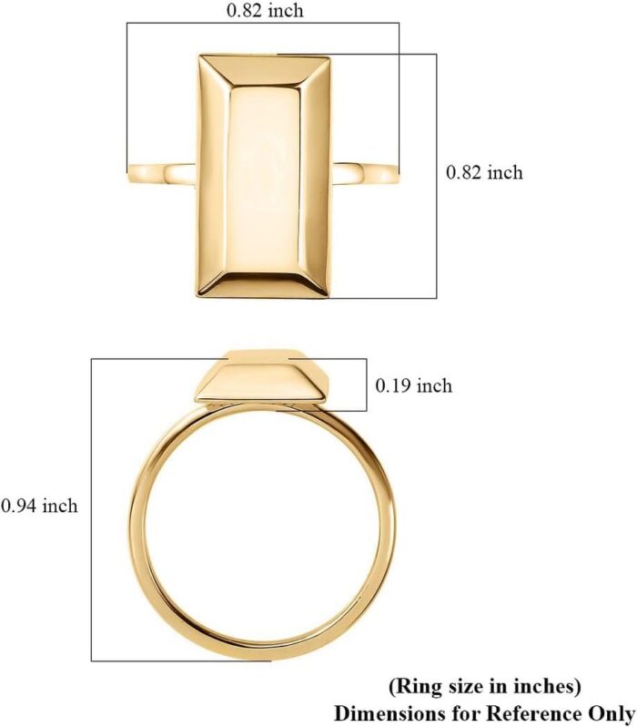 1747194457 shop lc luxuro 10k yellow gold bar ring solid gold rings for women wedding gold jewelry birthday mothers day gifts for women 1.75 grams.jpg