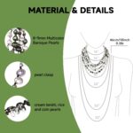 1747198110 elegant 24 multi strand freshwater pearl necklace with 4 5mm multicolor rice pearls silver clasp. gift for her mothers day.jpg