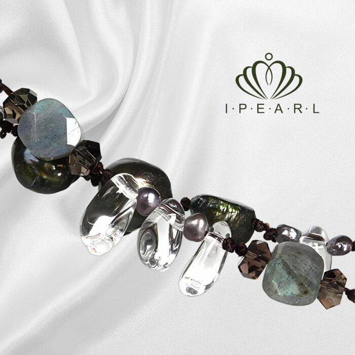 1747198112 elegant 24 multi strand freshwater pearl necklace with 4 5mm multicolor rice pearls silver clasp. gift for her mothers day.jpg