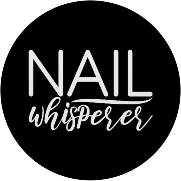 1747203256 nail whisperer nail stylist nail artist nail tech nails popsockets standard popgrip.jpg