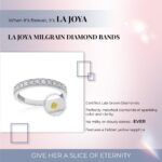 1747209083 lab grown diamond wedding bands for women 10k yellow white and rose gold certified 110 12 carat milgrain diamond anniversary bands promise rings and stackable bands.jpg