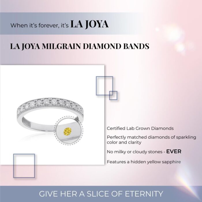1747209083 lab grown diamond wedding bands for women 10k yellow white and rose gold certified 110 12 carat milgrain diamond anniversary bands promise rings and stackable bands.jpg