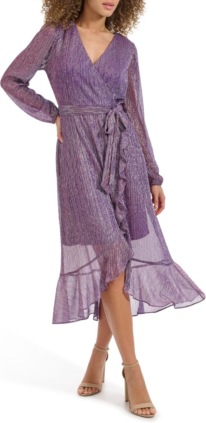 1747209617 kensie womens balloon sleeve tie waist midi dress.jpg