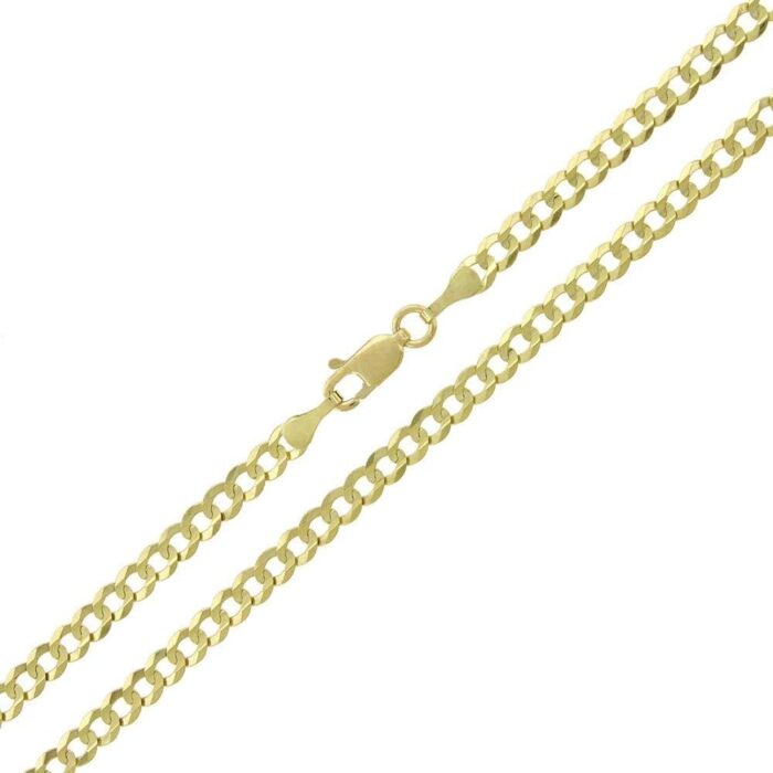 1747212827 verona jewelers 10k gold unisex 2.2mm italian cuban curb link chain necklace 10k necklaces 10 karat gold chain 16 18 20 22 24 26 28 30.jpg