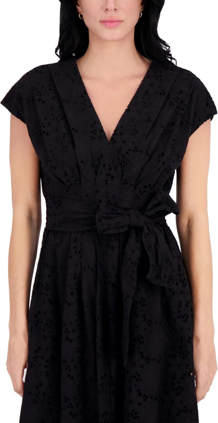 1747217096 kensie womens short sleeve v neck belted midi dress.jpg