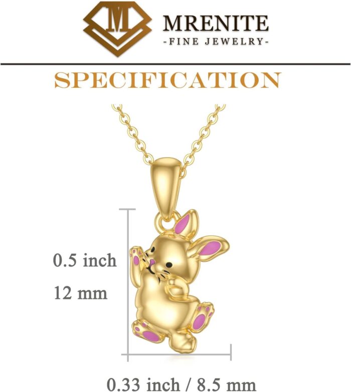 1747217821 mrenite solid 14k yellow gold foxrabbit necklace with dripping glue and cubic zirconia halloween christmas amimal jewelry gift for women.jpg