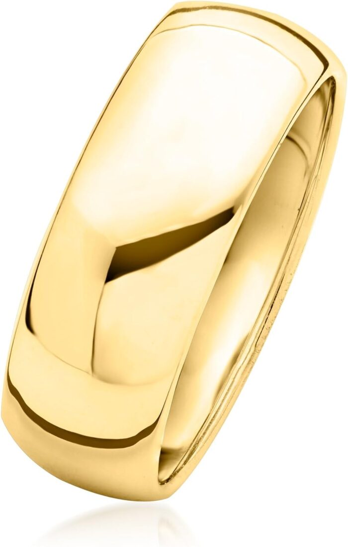 1747220132 ross simons italian 14kt yellow gold dome ring.jpg