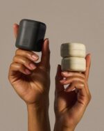 1747221813 cadence travel containers full skincare set magnetic travel capsules 2 small 0.56oz 4 medium capsules 1.32oz extender 1.43oz with multiple labels for better organization sand.jpg