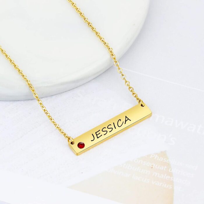 1747225286 mrenite 10k 14k 18k solid yellow gold personalized horizontal curve bar necklace – engravable letters nameplate pendant withwithout birthstone custom any name gift for women.jpg