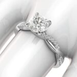 1747231230 solid 14k white gold 4 prong petite twisted vine 1.0 ct moissanite engagement ring promise bridal ring.jpg
