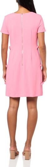 1747231821 karl lagerfeld paris womens short sleeve square neck bow embellished shift mini dress.jpg