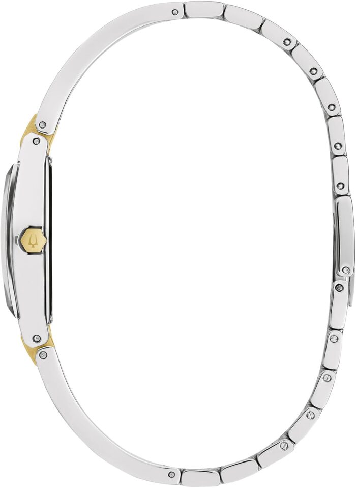1747234372 bulova ladies modern gemini diamond silver and gold stainless steel watchtonneau shape blue dial model 98p218.jpg