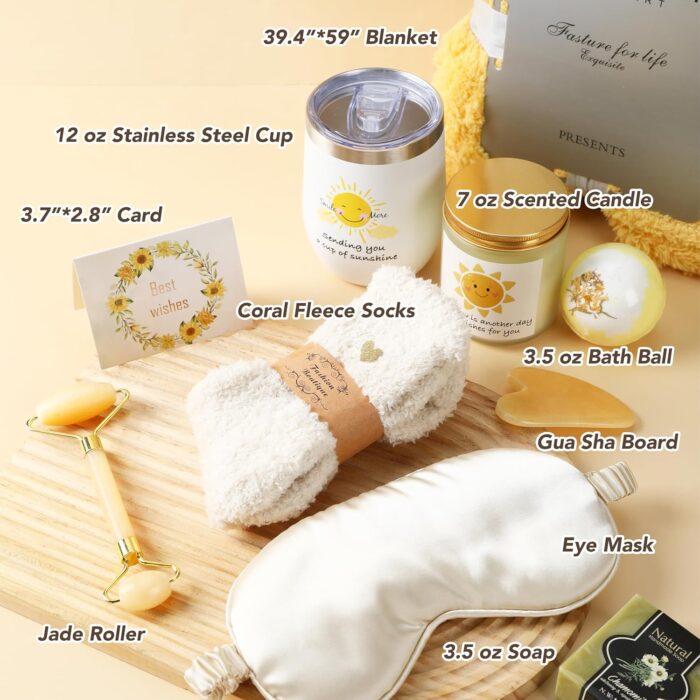 1747237835 get well soon gifts for women 11pcs birthday gifts for women with blanket care package for women thinking of you gifts sympathy gift baskets self care gift brighten her day.jpg