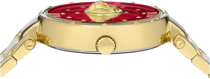 1747238012 versus versace moscova collection luxury womens watch timepieces with a gold bracelet and case featuring a red dial.jpg