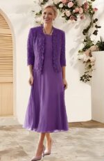 1747239373 2 pieces mother of bride dress with beadedlace jacket mother of the groom dresses tea length formal evening gowns.jpg