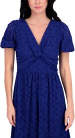 1747243035 kensie womens puff sleeve v neck tiered maxi dress.jpg