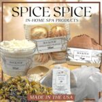 1747245448 relaxation gifts for women. 6 self care gifts mineral rich vanilla bath salt pumpkin spice bath soap bath bomb truffles. spa kit that will leave her skin so soft.jpg