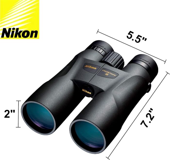 1747248373 nikon prostaff 5 12x50 7573 black binoculars bundle with lens pen and cleaning cloth compact binoculars for adults for hunting bird watching and hiking essentials zoom lightweight travel.jpg