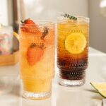 1747263698 set of 6 16oz ribbed glass cups elegant iced coffee glasses perfect for coffee whiskey cocktails beer and tea ideal kitchen accessory great gift for women set of 6.jpg
