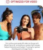 1747263811 canon eos r10 content creator kit mirrorless vlogging camera with rf s18 45mm f4.5 6.3 is stm lens tripod and stereo microphone 24.2 megapixel cmos aps c sensor 4k video black.jpg