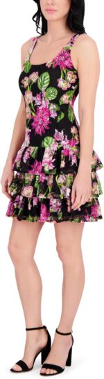 1747266400 kensie womens sleeveless square neck sheath mini dress.jpg
