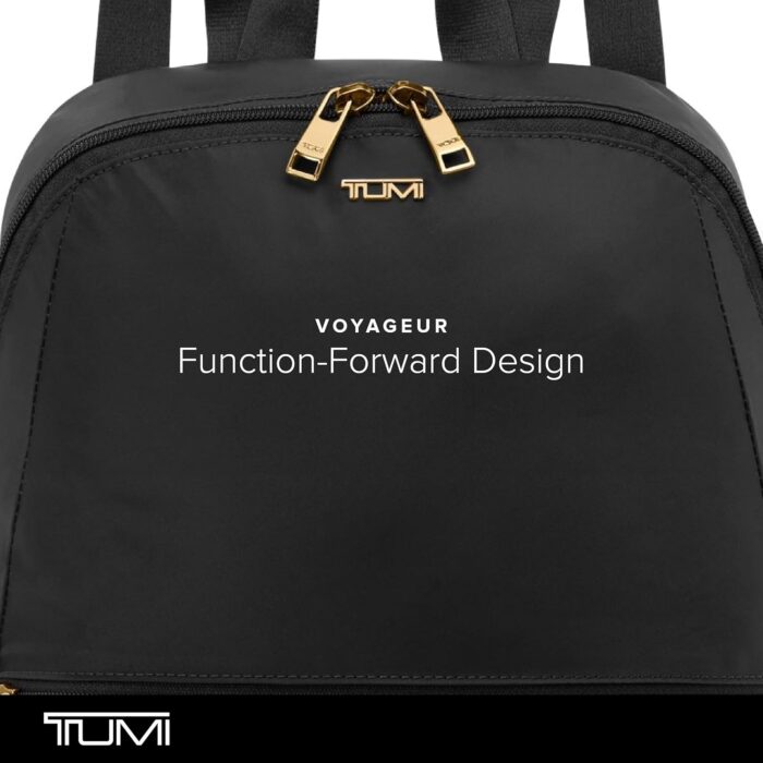 1747266793 tumi just in case foldable backpack lightweight compact travel backpack for one bag travel 15.5 x 12.3 x 4.5 black with gold hardware.jpg