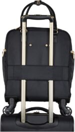 1747267687 kenneth cole reaction chelsea 2 piece bundle 17 4 wheel spinner underseat carry on luggage matching 15 laptop backpack black.jpg