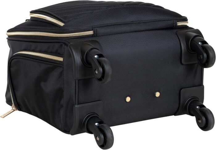 1747267689 kenneth cole reaction chelsea 2 piece bundle 17 4 wheel spinner underseat carry on luggage matching 15 laptop backpack black.jpg