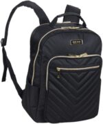 1747267691 kenneth cole reaction chelsea 2 piece bundle 17 4 wheel spinner underseat carry on luggage matching 15 laptop backpack black.jpg