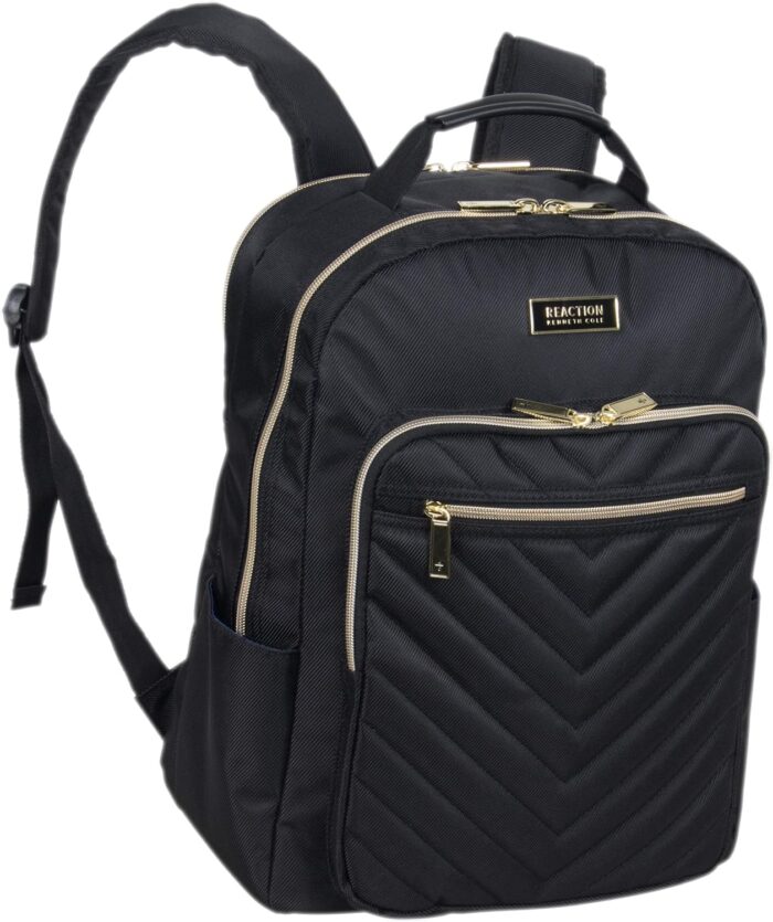 1747267691 kenneth cole reaction chelsea 2 piece bundle 17 4 wheel spinner underseat carry on luggage matching 15 laptop backpack black.jpg