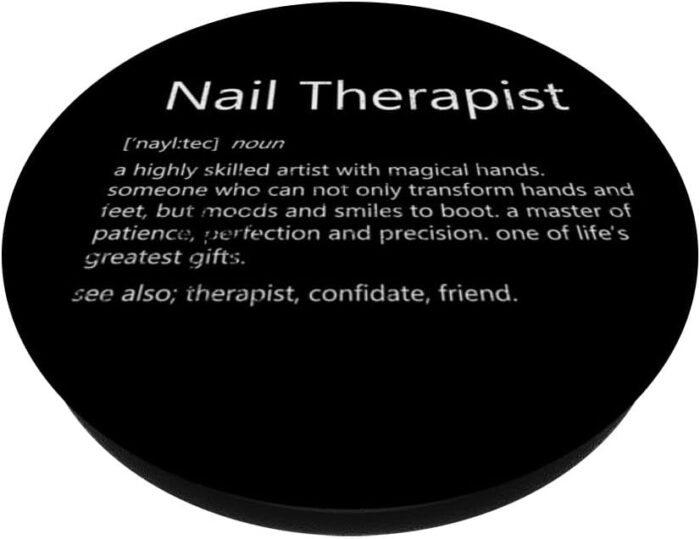 1747267997 nail therapist definition nail tech nail artist nails popsockets standard popgrip.jpg