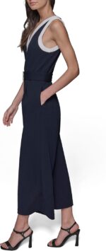 1747274747 karl lagerfeld paris womens contrast v neck sleevelss jumpsuit.jpg