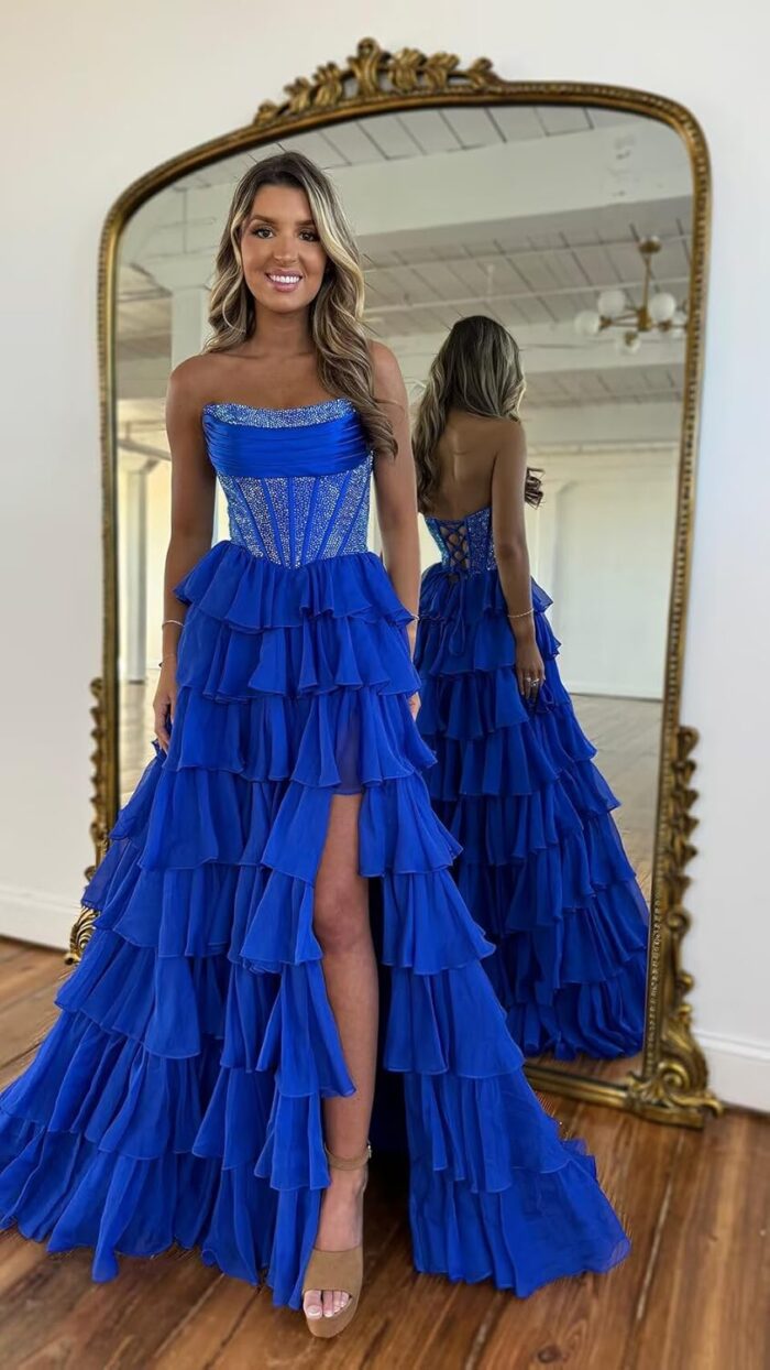 1747282245 tiered chiffon prom dresses with slit for women a line strapless prom dress backless lw015.jpg