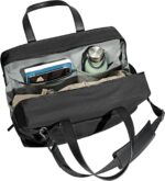 1747290874 away everywhere duffle bag water repellent travel bag padded laptop sleeve gym weekender bag large duffle for traveljet black.jpg