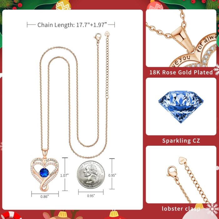 1747292928 18k rose gold necklace for women wife birthday wedding anniversary for her infinity heart birthstone jewelry for girlfriend mom daughter.jpg