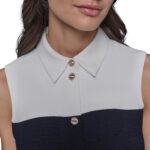 1747294071 karl lagerfeld paris womens collared contrasting colors sleeveless midi dress.jpg